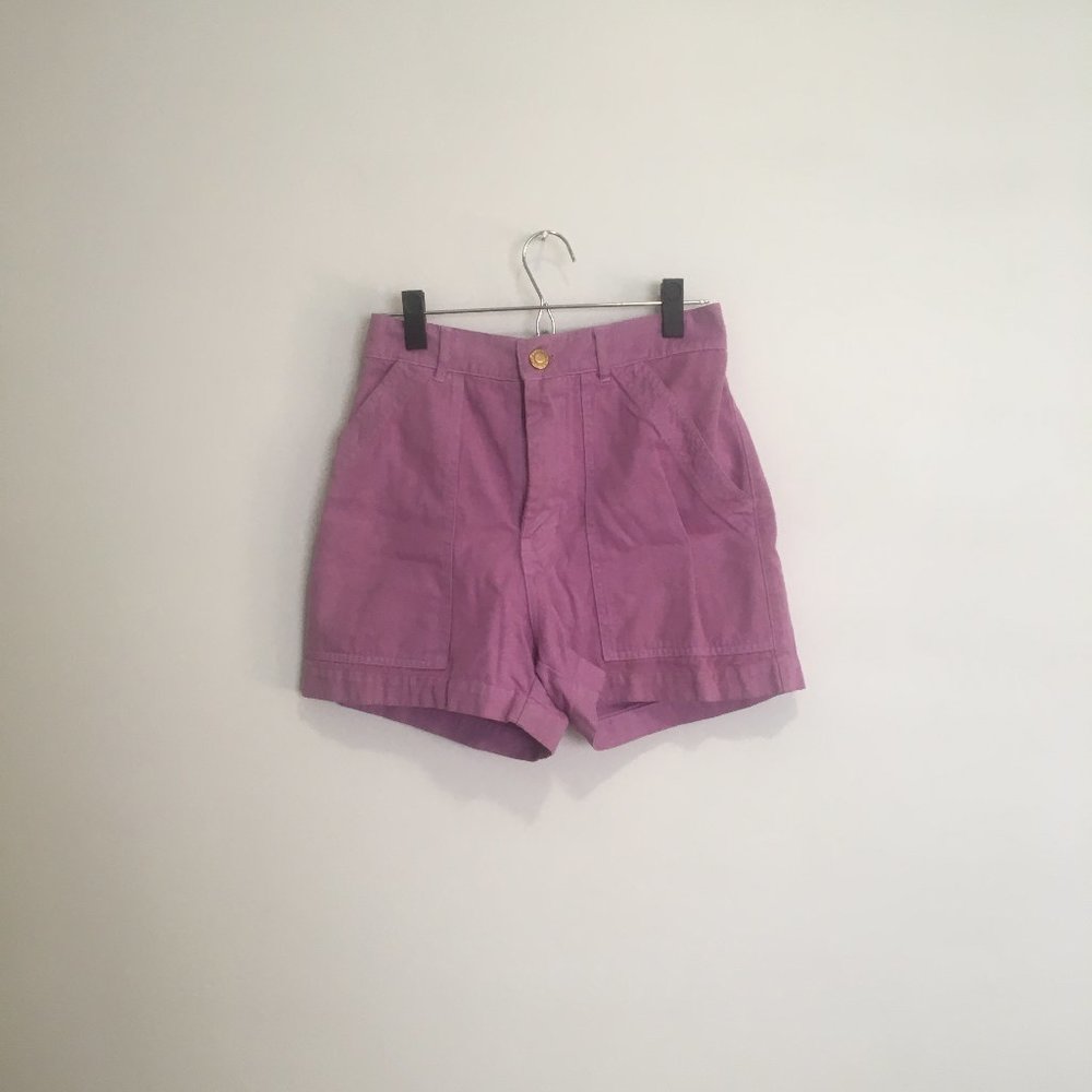 Big Bud Press Work Shorts in Lilac, Size Small